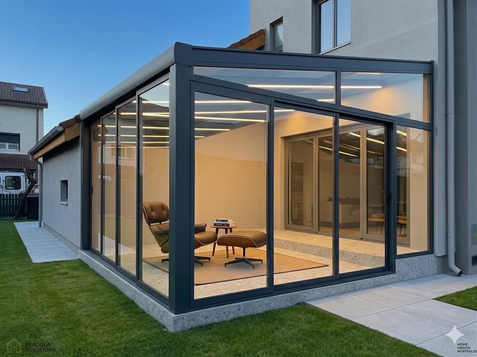 Grădină de Iarnă — ABA Pergola Systems