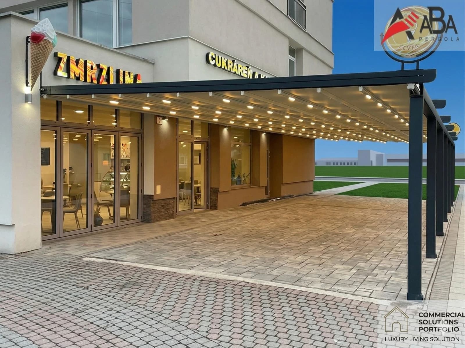 Pergolă Retractabilă — ABA Pergola Systems