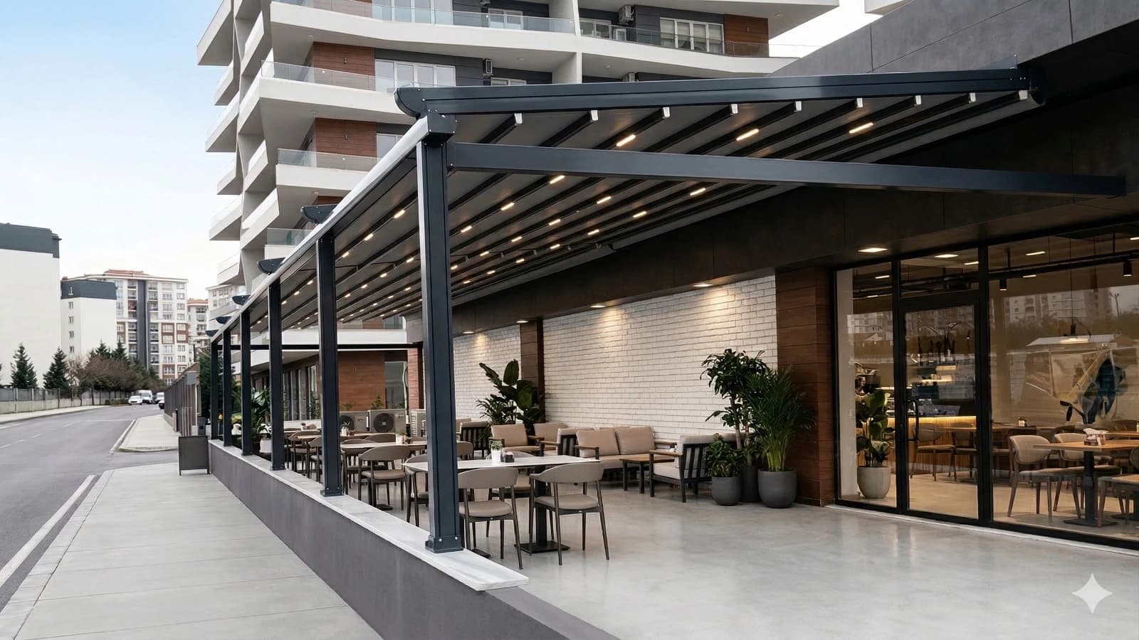 Pergolă Retractabilă — ABA Pergola Systems