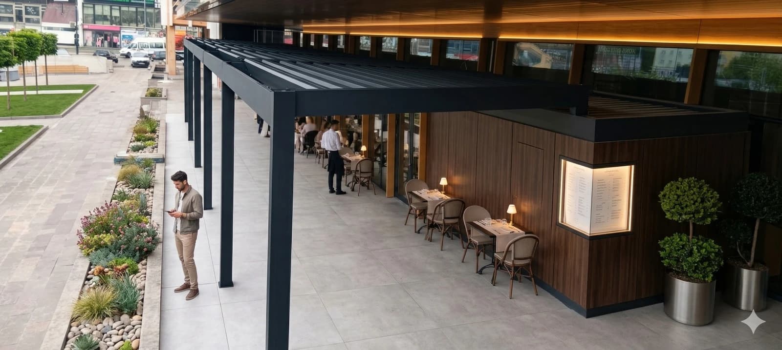 Sistem Bioclimatic — ABA Pergola Systems