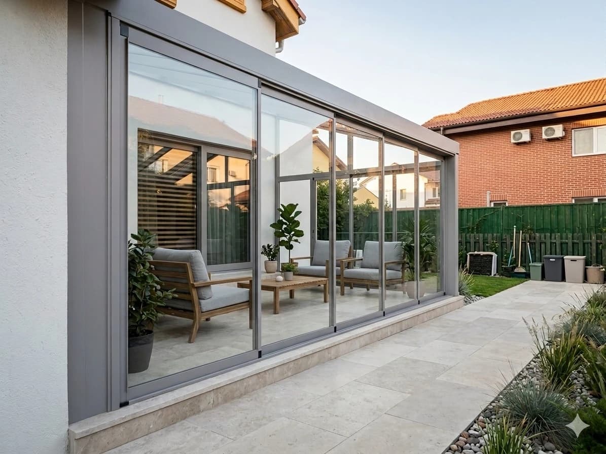 Sistem Glisant — ABA Pergola Systems