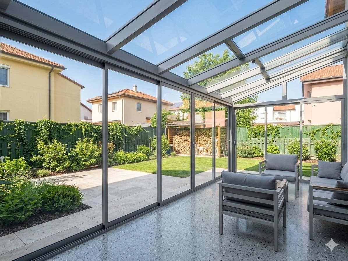 Sistem Glisant — ABA Pergola Systems